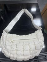 White Puff Purse