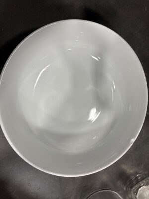 136oz Porcelain Coupe Serving Bowl White - Threshold™: Large Round Glazed Dish, Microwave & Dishwasher Safe — Big Savings Outlet Mesa AZ