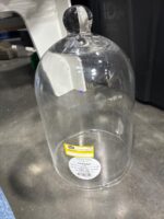 8.8" x 5.4" Glass Cloche Pillar Candle Holder Clear - Threshold™ — Big Savings Outlet Mesa AZ