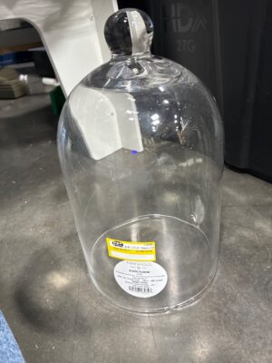 8.8" x 5.4" Glass Cloche Pillar Candle Holder Clear - Threshold™ — Big Savings Outlet Mesa AZ