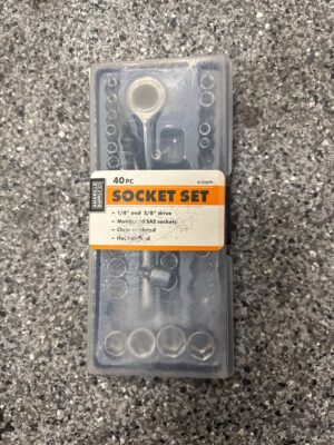 Amarillo Supply Co 40-Piece Socket Set — Big Savings Outlet Mesa AZ