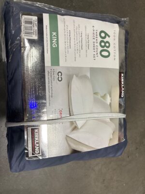 HIMATSINGKA AMERICA INC KS 680TC KING SHEET SET Open Box — Big Savings Outlet Mesa AZ
