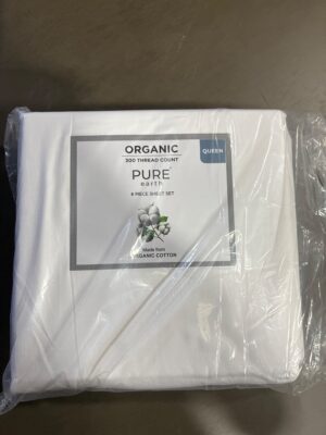 INDO COUNT GLOBAL INC PURE EARTH QUEEN WHITE Open Box — Big Savings Outlet Mesa AZ