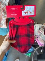 Plaid Brushed Fleece Dog and Cat Pajamas - Wondershop™ Red/Black S — Big Savings Outlet Mesa AZ