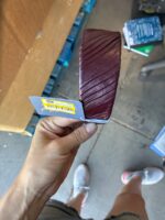 Pleated PU Padded Headband - Universal Thread™ Maroon — Big Savings Outlet Mesa AZ