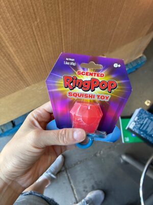 Scented Ring Pop Squishi Toy - Red — Big Savings Outlet Mesa AZ