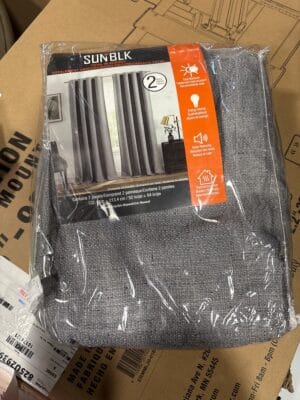 SILK HOME INC MAXWELL BLACKOUT CURTAINS Open Box — Big Savings Outlet Mesa AZ