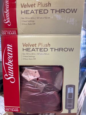 SUNBEAM PROD INC DBA JAR SUNBEAM HEATED THROWS Open Box — Big Savings Outlet Mesa AZ