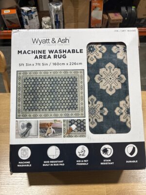 YMF CARPETS INC W AND A WASHABLE RUG 5X7 Open Box — Big Savings Outlet Mesa AZ
