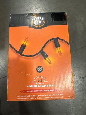 100ct LED Smooth Halloween Mini String Lights Orange - Hyde and EEK! Boutique™ — Big Savings Outlet Mesa AZ