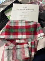 104"x60" Plaid Tablecloth Cardinal Red - Threshold™ — Big Savings Outlet Mesa AZ