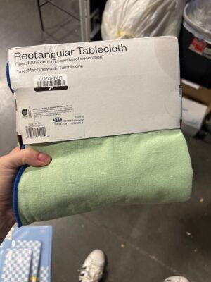 104"x60" Tablecloth Green - Room Essentials™ — Big Savings Outlet Mesa AZ