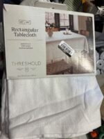 120"x60" Tablecloth White - Threshold™ — Big Savings Outlet Mesa AZ