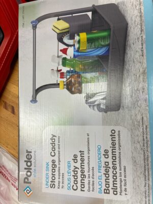 Polder Under Sink Storage Caddy — Big Savings Outlet Mesa AZ