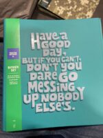 2" 3 Ring Binder with Sticker Sheet and 10 Dividers - Tabitha Brown for Target — Big Savings Outlet Mesa AZ