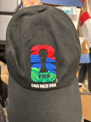 FIFA World Cup 2026 CAN MEX USA Embroidered Baseball Cap — Big Savings Outlet Mesa AZ