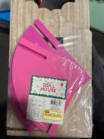 Bullseye's Playground DIY Wood Dollhouse Kit - Pink — Big Savings Outlet Mesa AZ