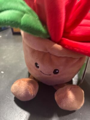 7'' Pointsettia Flower Pot Plush - Gigglescape™ — Big Savings Outlet Mesa AZ