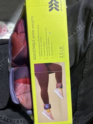 All in Motion Adjustable Ankle Weights, 2.5 lbs (Pair) — Big Savings Outlet Mesa AZ