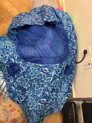 Aqua Leisure Monterey Hammock Pool Float, Blue Floral — Big Savings Outlet Mesa AZ