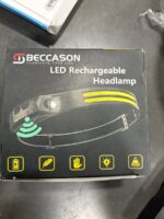 BECCASON LED Rechargeable Headlamp — Big Savings Outlet Mesa AZ