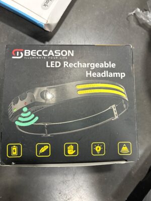 BECCASON LED Rechargeable Headlamp — Big Savings Outlet Mesa AZ