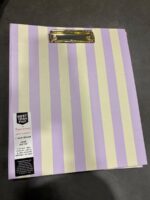 Best Year Ever 1" 3 Ring Binder Tan/Purple Stripes — Big Savings Outlet Mesa AZ
