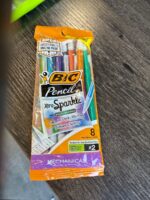 BIC 8pk Xtra Sparkle 0.7mm Mechanical Pencils: Back to School Supplies with Fun Sparkle Barrels — Big Savings Outlet Mesa AZ