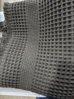 Black Waffle Knit Bath Mat — Big Savings Outlet Mesa AZ
