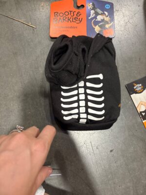 Boots & Barkley Pet Skeleton Sweatshirt - Black, XS — Big Savings Outlet Mesa AZ