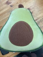 Brentwood Originals Avocado Shaped Plush Pillow — Big Savings Outlet Mesa AZ