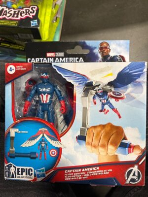Captain America Brave New World 4'' Flight Captain Action Figure — Big Savings Outlet Mesa AZ
