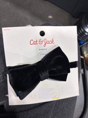 Cat & Jack Kids' Velvet Bowtie - Black — Big Savings Outlet Mesa AZ