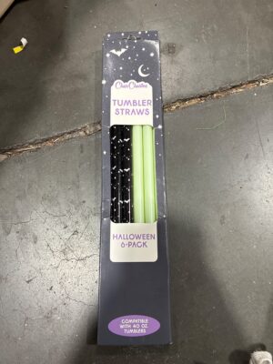 Char Charms Halloween Reusable Tumbler Straws, 6-Pack — Big Savings Outlet Mesa AZ
