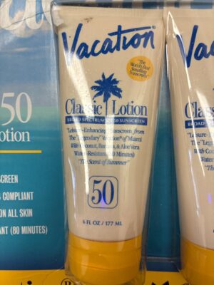 Vacation Classic Lotion Broad Spectrum SPF 50 Sunscreen, 6 fl oz — Big Savings Outlet Mesa AZ