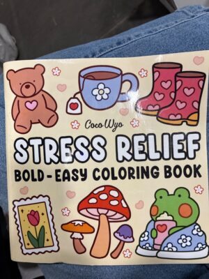 CocoWyo Stress Relief Bold-Easy Coloring Book — Big Savings Outlet Mesa AZ