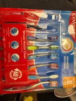 Colgate Total Whole Mouth Clean Advanced Whitening Toothbrushes, 8-Pack, Medium — Big Savings Outlet Mesa AZ