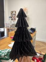 Collapsible Glitter Paper Christmas Tree Reversible Decoration — Big Savings Outlet Mesa AZ