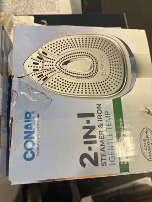 Conair Turbo Extremesteam 2 in 1 Steamer and Iron with Gentle Temp Accessories — Big Savings Outlet Mesa AZ