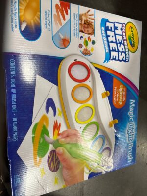 Crayola Color Wonder Magic Light Brush Mess Free Kids Painting Set Preschool Supplies Toddler Activities Educational Toys Holiday & Chr