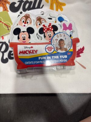 Disney Jr. Mickey Fun in the Tub Bath Foam Toys with Crayon & Mesh Bag — Big Savings Outlet Mesa AZ