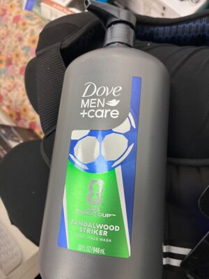 Dove Men+Care Sandalwood Striker Body & Face Wash 32 fl oz 2 Pack Pump Bottles — Big Savings Outlet Mesa AZ