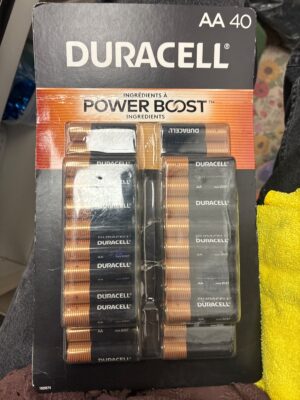 Duracell Power Boost Coppertop Alkaline AA Batteries 40 Count — Big Savings Outlet Mesa AZ