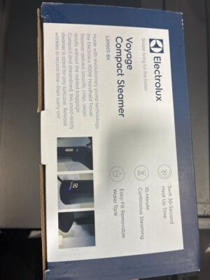 Electrolux 2-in-1 Compact Handheld Clothing Steamer Iron for Clothes & Wrinkle Remover 900W Black — Big Savings Outlet Mesa AZ