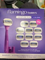 Flamingo by Harry's Women's Razor Shave Kit with 11 Cartridges, Handle, and Shower Holder — Big Savings Outlet Mesa AZ