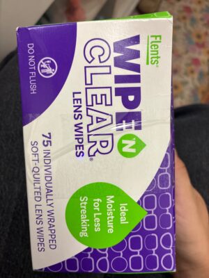 Flents Wipe 'N Clear Lens Wipes, 75 Count — Big Savings Outlet Mesa AZ