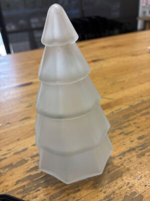 Frosted LED Light-Up Christmas Tree Decoration — Big Savings Outlet Mesa AZ