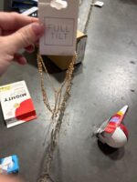 Full Tilt Gold Tone Layered Chain Necklace — Big Savings Outlet Mesa AZ