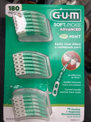 G.U.M Soft-Picks Advanced Mint Interdental Cleaners, 180 Count — Big Savings Outlet Mesa AZ