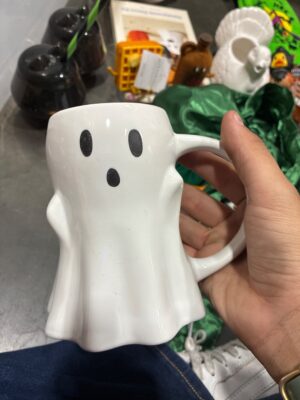Hy-Vee Halloween Ghost Ceramic Coffee Mug — Big Savings Outlet Mesa AZ